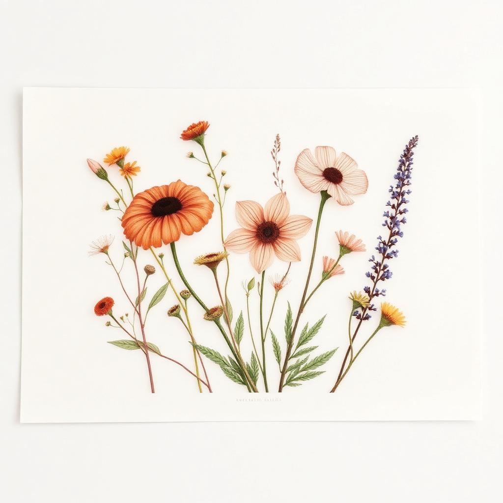 Native Wildflower Print